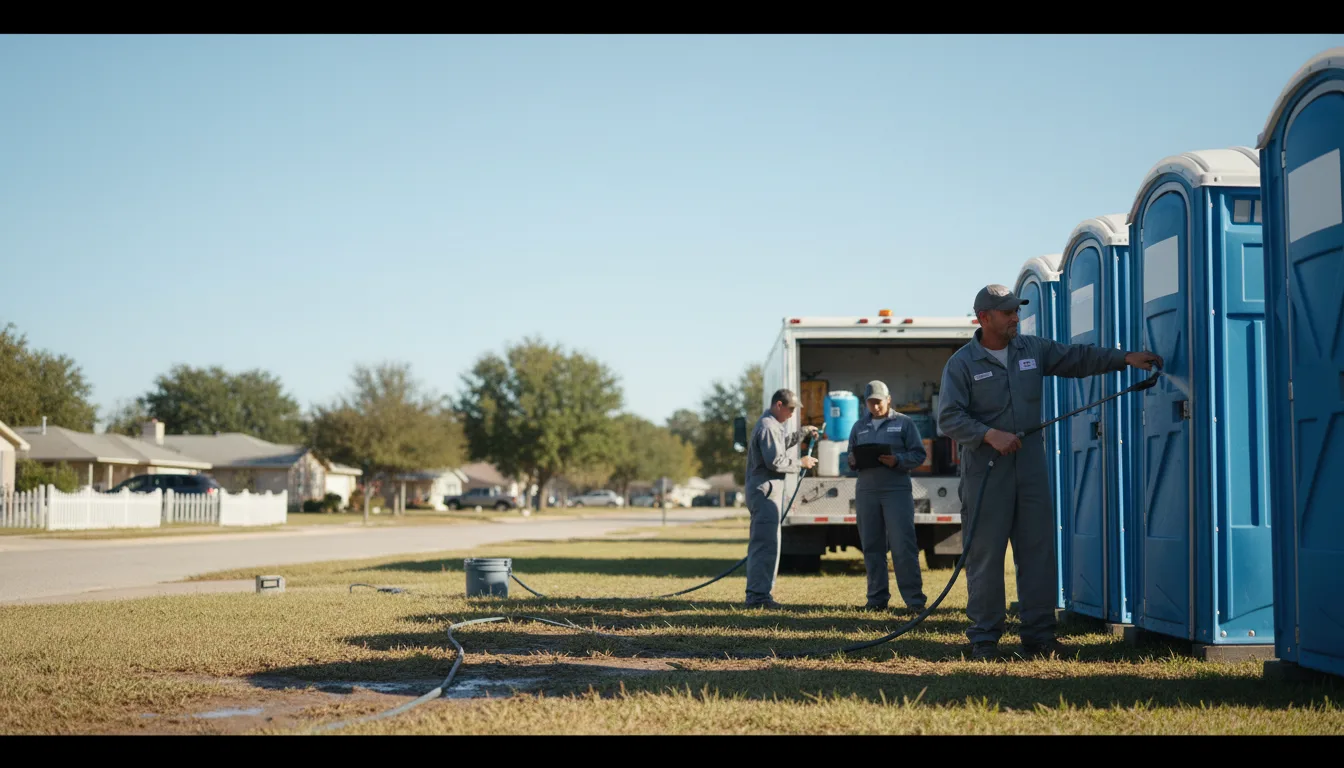 Long-Term Portable Toilet Rental in Vici, OK near me